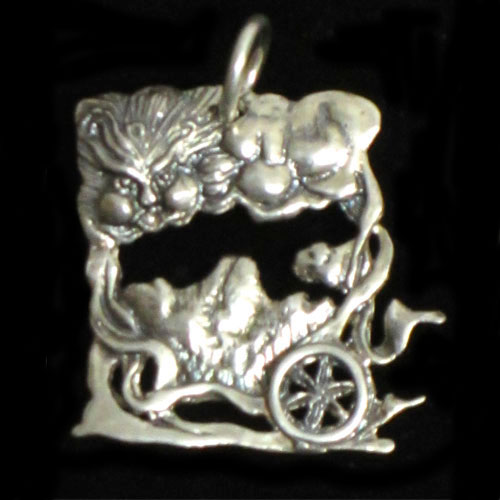 colgante plata Nuberu